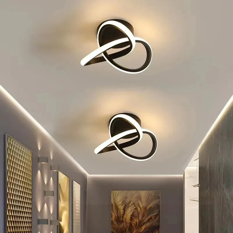 Household LED Chandelier Lamp Modern Style Ceiling Lamp Bedroom Light Surface Installation Dining Room Lamp AC 85V-265V